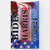 Biden Harris Bannière de campagne non officielle 2 (Vertical)