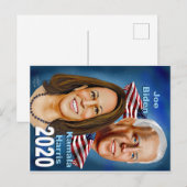 Biden Harris briefkaart (Voorkant / Achterkant)