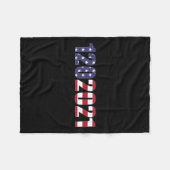 Biden Harris Code Presidentiële Inauguratie Dag 20 Fleece Deken (Voorkant (Horizontaal))