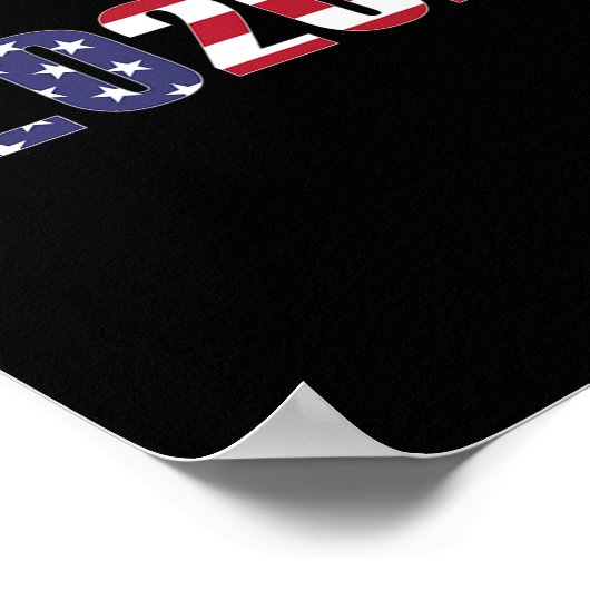 Biden Harris Code Presidentiële Inauguratie Dag 20 Poster (Hoek)