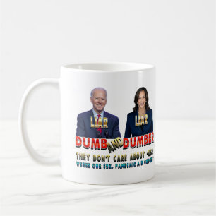 Biden Harris Dumb & Dumber Koffiemok