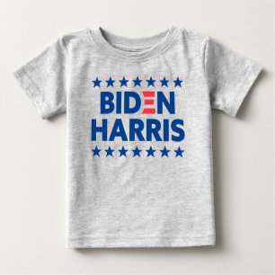 Biden Harris Election Support Blue Stars Grey