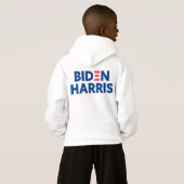 Biden/Harris Election Support White (Achterkant volledig)