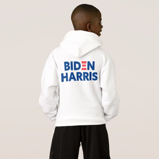 Biden/Harris Election Support White (Achterkant volledig)