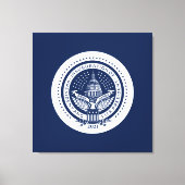 Biden Harris Inaugural Logo Inauguration Day 2021 Canvas Afdruk (Voorkant)