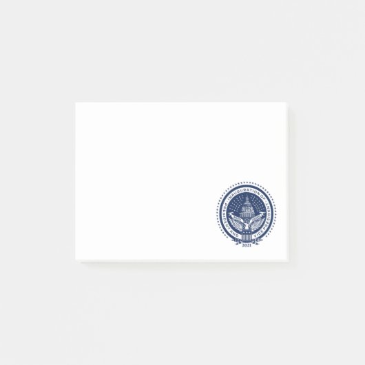 Biden Harris Inaugural Logo Inauguration Day 2021 Post-it® Notes (Voorkant)