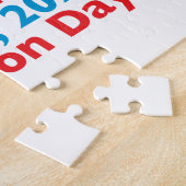 Biden Harris Inauguration Day American Flag Legpuzzel (Zijkant)