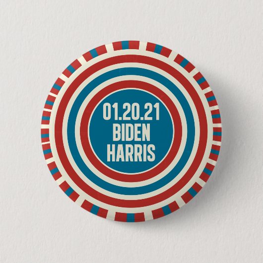 Biden Harris Inauguration Day Celebration Ronde Button 5,7 Cm (Voorkant)
