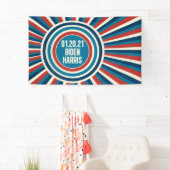 Biden Harris Inauguration Day Red White Blue Spandoek (Insitu)