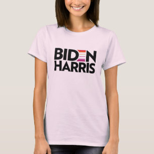 Biden Harris Lesbische Pride T-Shirt