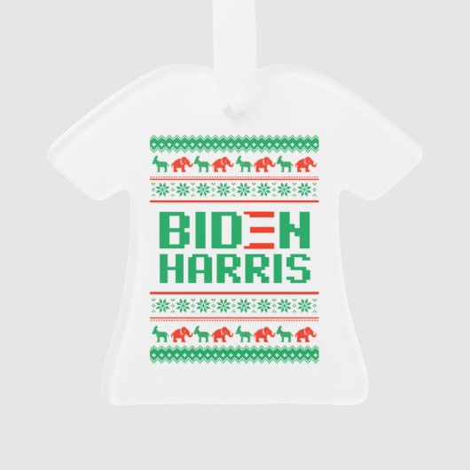 BIDEN HARRIS PÂTE DE NOËL LAIGRE (Vert) (dos)