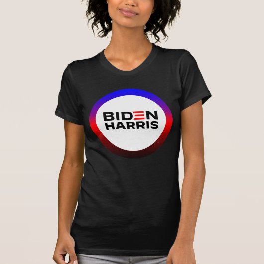 Biden Harris Polyamory Pride T-Shirt (Voorkant)