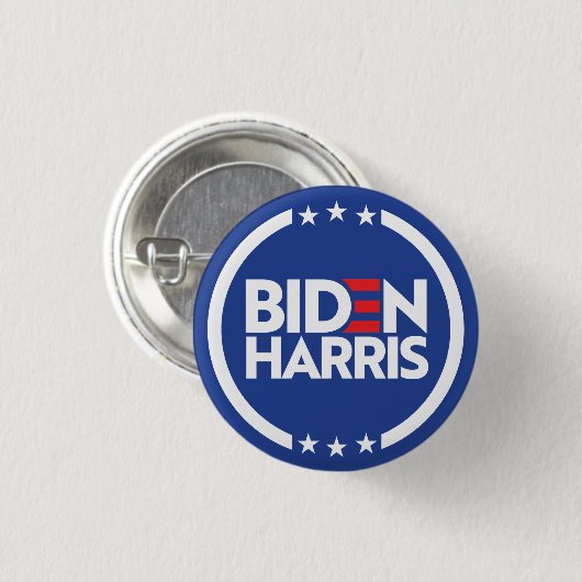 Biden Harris Ronde Button 3,2 Cm (Voorkant /achterkant)