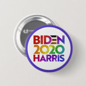 Biden Harris Ronde Button 5,7 Cm (Voorkant /achterkant)