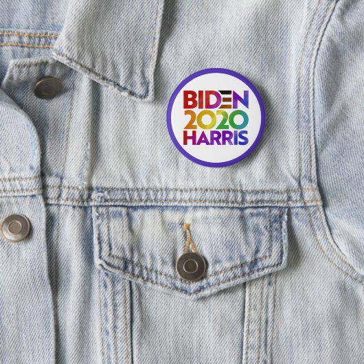 Biden Harris Ronde Button 5,7 Cm (In situ)