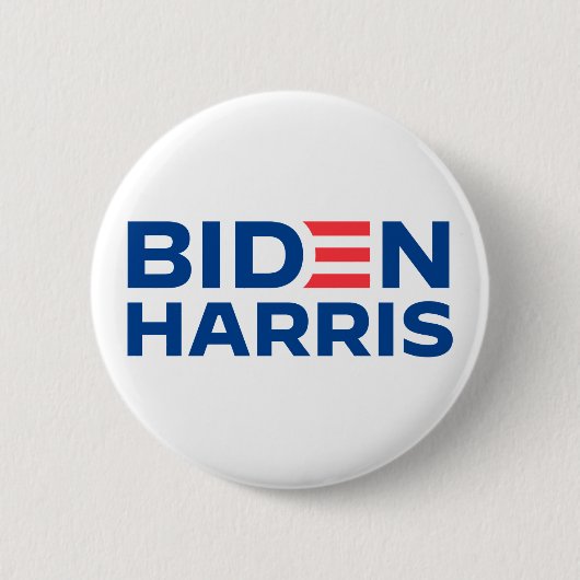 Biden Harris Ronde Button 5,7 Cm (Voorkant)