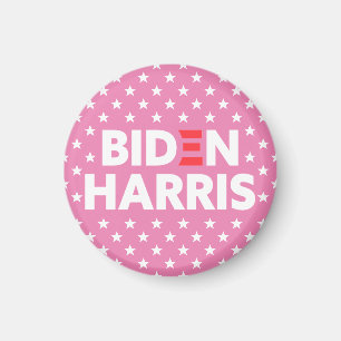 Biden / Harris Stars Patroonroze Magneet