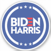 Biden Harris Sticker (Voorkant)