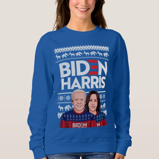 BIDEN HARRIS UGLY SWEATER (Voorkant)