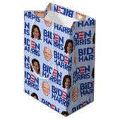 Biden Harris Verjaardag Medium Cadeauzakje (Achterkant Gekanteld)