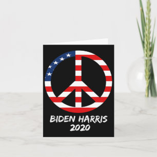 Biden Harris Verkiezing Democratische Vlag van de  Kaart