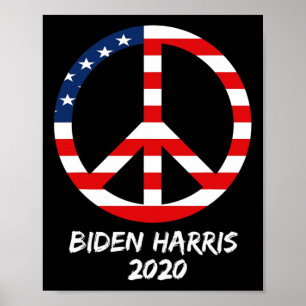 Biden Harris Verkiezing Democratische Vlag van de Poster