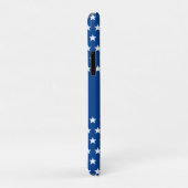 Biden / Harris White Stars Pattern Blue Case-Mate iPhone Case (Achterkant/rechts)