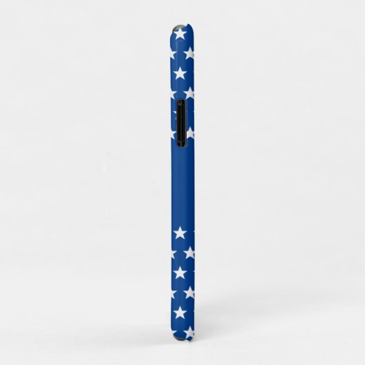 Biden / Harris White Stars Pattern Blue Case-Mate iPhone Case (Achterkant/rechts)