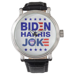 biden harris zijn een JOKE CBDOilPrincess Horloge