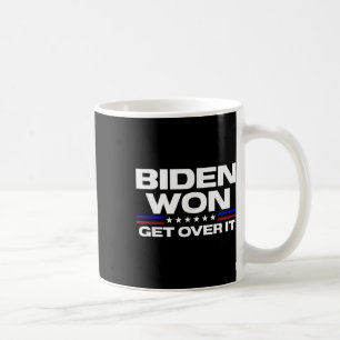 Biden heeft gewonnen van de patriottische pro Joe Koffiemok