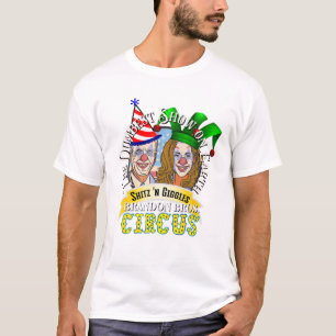 Biden Jingle Joe Giggles Circus Trump 2024 Conserv T-shirt