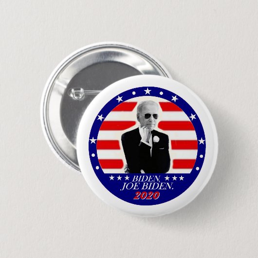 Biden, Joe Biden. Ronde Button 5,7 Cm (Voorkant /achterkant)