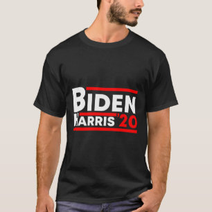 Biden Kamala Harris 2020 Verkiezing Democraat Libe T-shirt