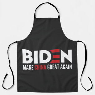 biden maak China weer geweldig Schort