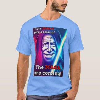 Biden Midnight Ride MAGA Are Coming Adult Costume T-shirt