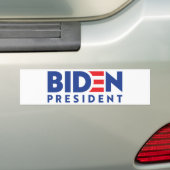 Biden President Bumpersticker (Op auto)