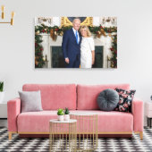 Biden State of the Christmas Union Canvas Afdruk (Insitu (Woonkamer))