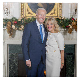 Biden State of the Christmas Union Tegeltje