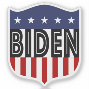 BIDEN sterren en strepen Sticker