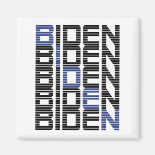 Biden-tekststapels Magneet