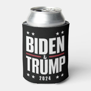 Biden Trump 2024 Grappige Verkiezing Presidentiële Blikjeskoeler