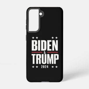 Biden Trump 2024 Grappige verkiezing Presidentiële Samsung Galaxy Hoesje
