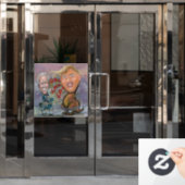 Biden Trump Raamsticker (Kantoordeur)