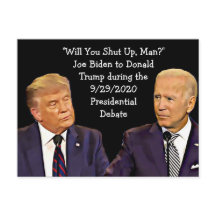 Biden vertelt Trump, hou gewoon Man dicht, offerte