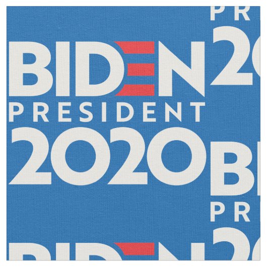 BIDEN VOOR PRESIDENT 2020 STOF (Close Up)