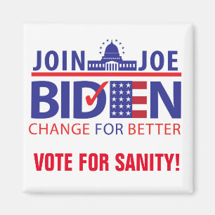 BIDEN VOOR PRESIDENT! MAGNEET
