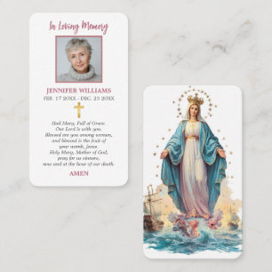 Bidskaarten Stella Maris Onze-Lieve-Vrouw Ster der Visitekaartje