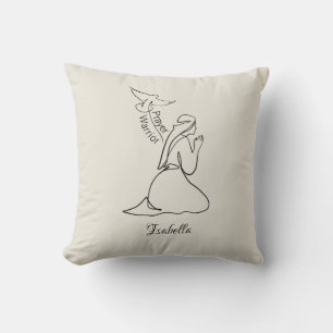 Bidsoldaat ontwerp & naam aanpassen kussen