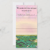 BIDSPRINKHAAN BIJ ZONSONDERGANG SAVE THE DATE (Achterkant)