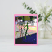 Bidsprinkhanen Briefkaart (Staand voorkant)